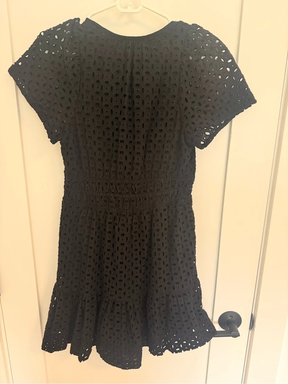 Anthropolgie Somerset Mini Dress - Black Eyelet